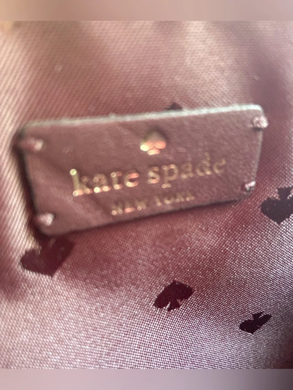 Kate Spade Shimmy Triple 3-in-1 Crossbody Bag Set Rose Gold Glitter NWOT